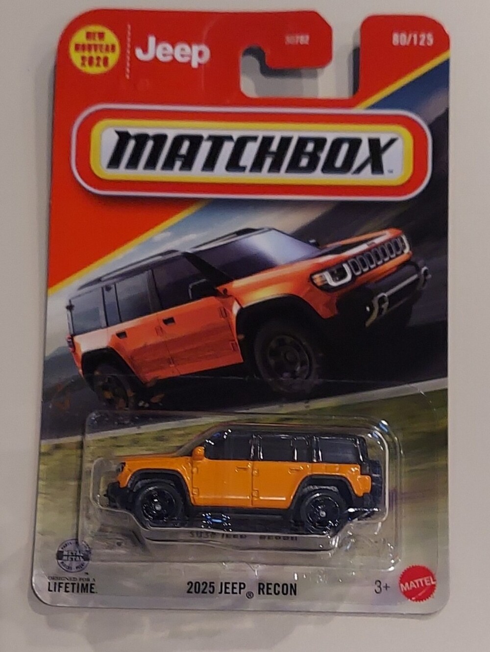 Matchbox 2025 Jeep Recon - New!